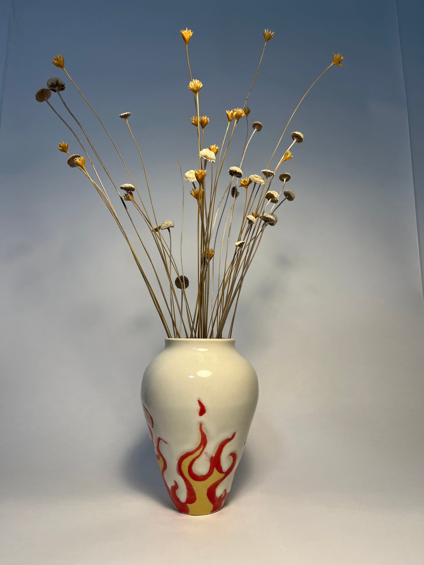 flame vase