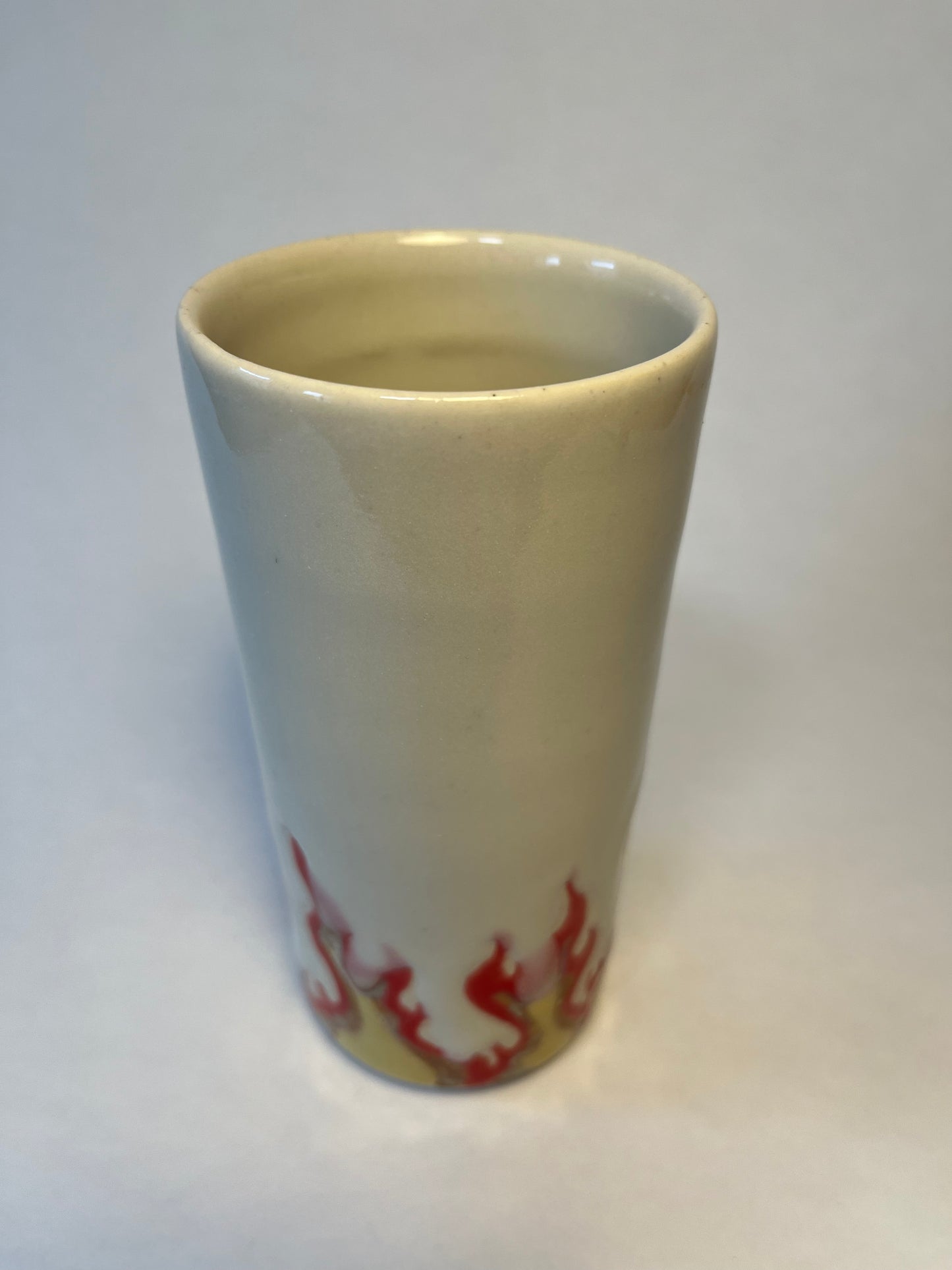 flames tumbler