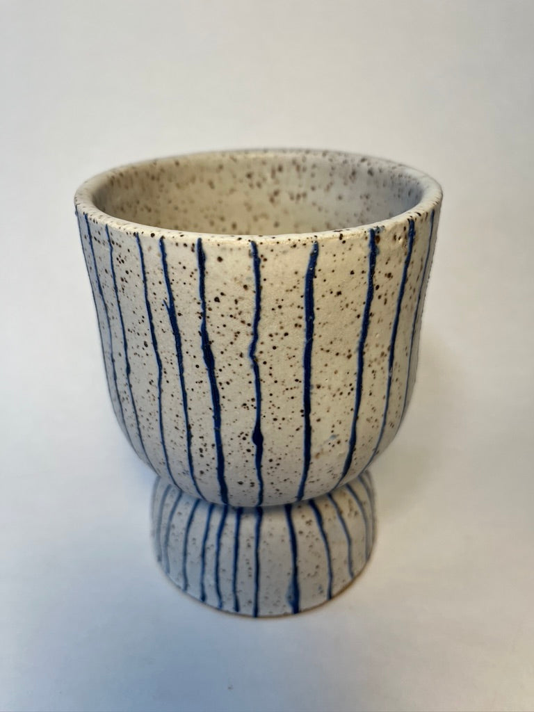 striped planter