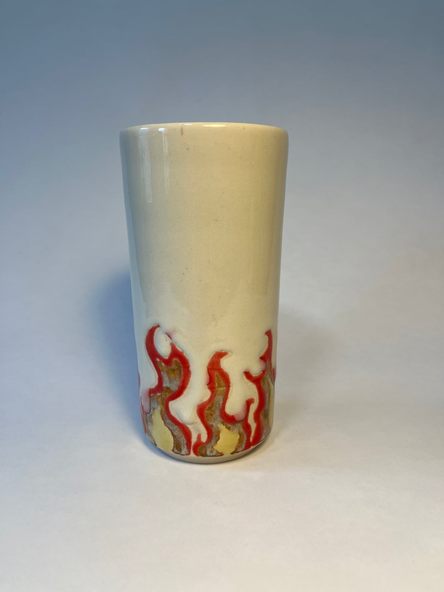 flames tumbler